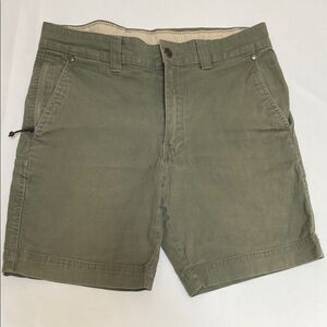 Columbia Green Cargo Shorts Outdoor Essential